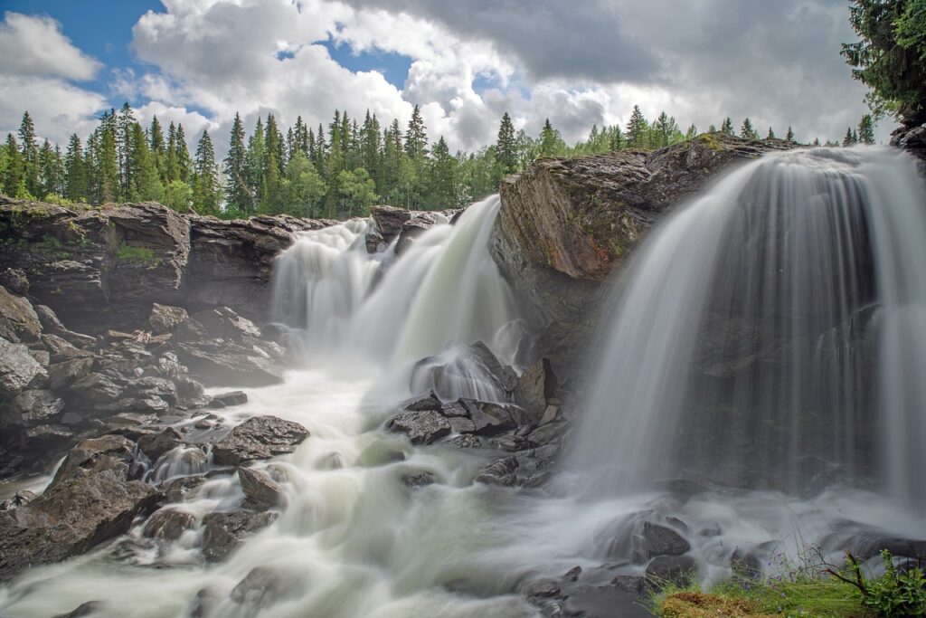 Sweden Waterfall